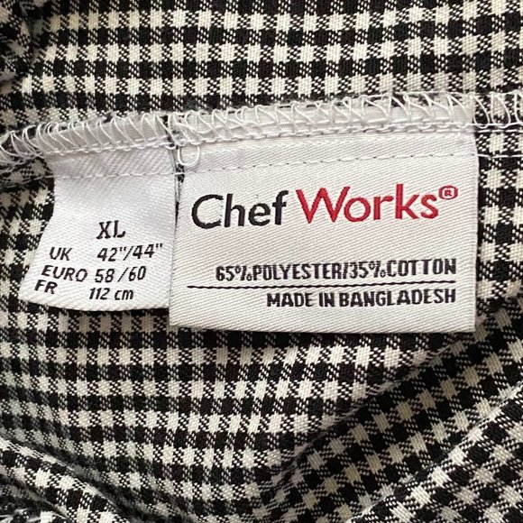 CHEF WORKS Essential Baggy Chef Pants XL NWT - Picture 8 of 10